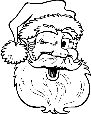 Święty Mikołaj kolorowanki